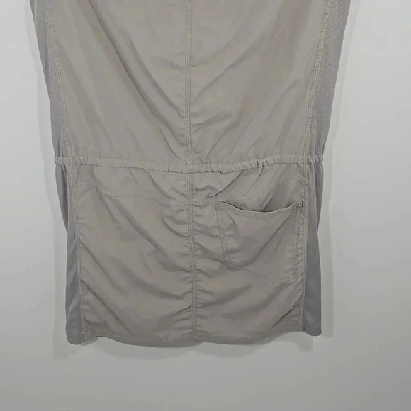 {Indygena} Laco Activewear Dress Drawstring Waist with Pockets in Grey - Picture 8 of 17